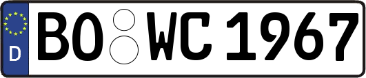 BO-WC1967