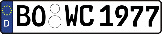 BO-WC1977