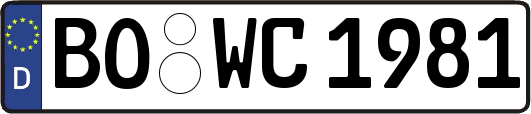 BO-WC1981
