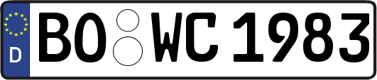 BO-WC1983