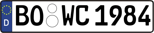 BO-WC1984