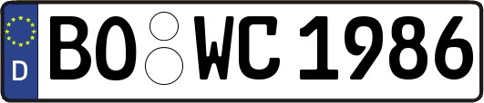 BO-WC1986