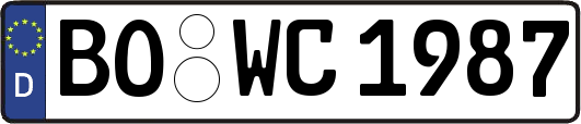BO-WC1987
