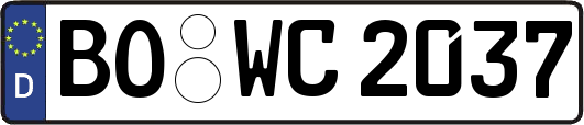 BO-WC2037