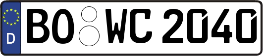 BO-WC2040