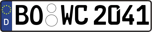BO-WC2041