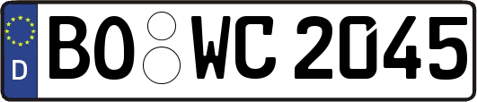 BO-WC2045
