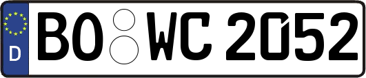 BO-WC2052