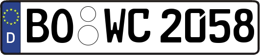 BO-WC2058