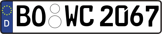 BO-WC2067