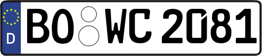 BO-WC2081