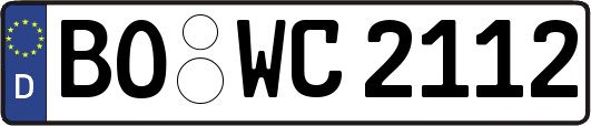 BO-WC2112