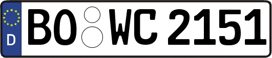 BO-WC2151