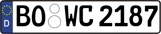 BO-WC2187