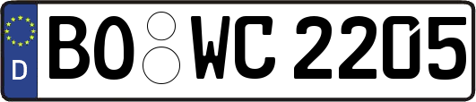BO-WC2205
