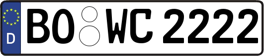 BO-WC2222