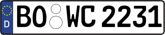 BO-WC2231