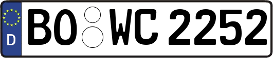 BO-WC2252