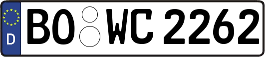 BO-WC2262