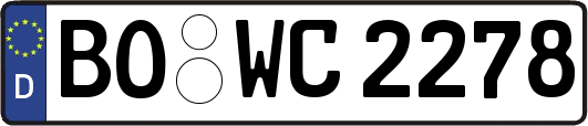 BO-WC2278