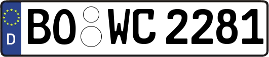 BO-WC2281