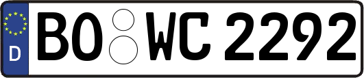 BO-WC2292