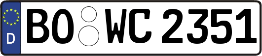 BO-WC2351