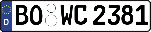 BO-WC2381