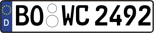 BO-WC2492
