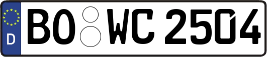 BO-WC2504