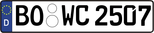 BO-WC2507