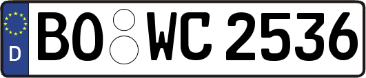 BO-WC2536