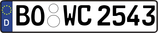 BO-WC2543