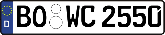 BO-WC2550