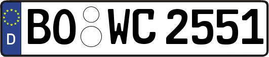 BO-WC2551