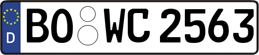 BO-WC2563