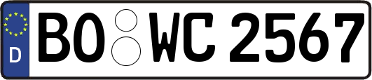 BO-WC2567