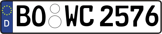 BO-WC2576