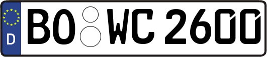 BO-WC2600