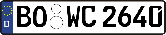 BO-WC2640