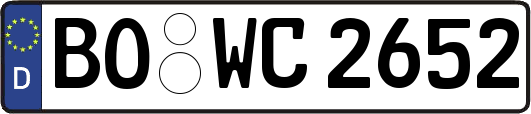 BO-WC2652