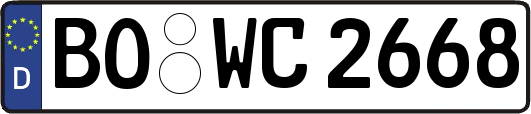 BO-WC2668
