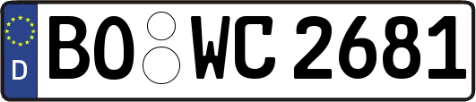 BO-WC2681