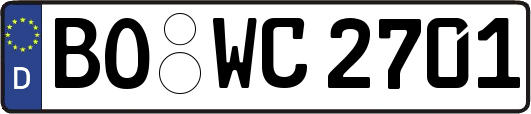 BO-WC2701
