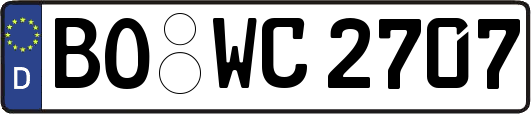 BO-WC2707