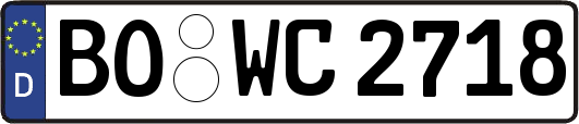 BO-WC2718