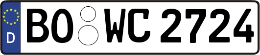BO-WC2724