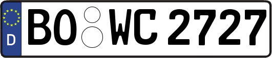 BO-WC2727