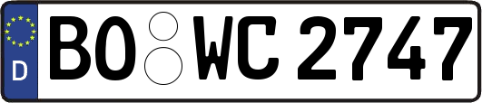 BO-WC2747