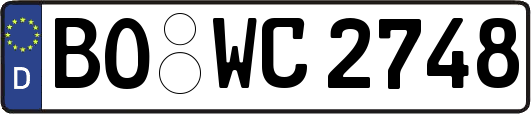 BO-WC2748